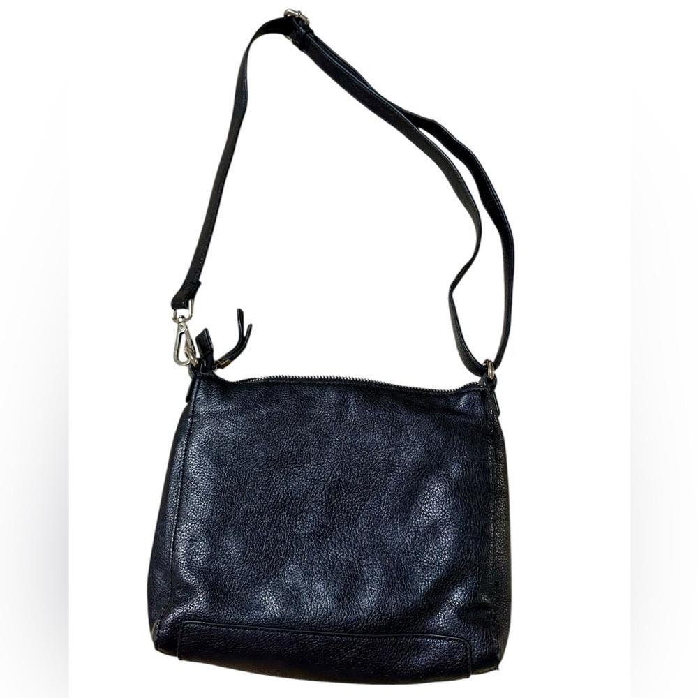 Liz Claiborne Faux Leather Pebbled Crossbody - Picture 5 of 10